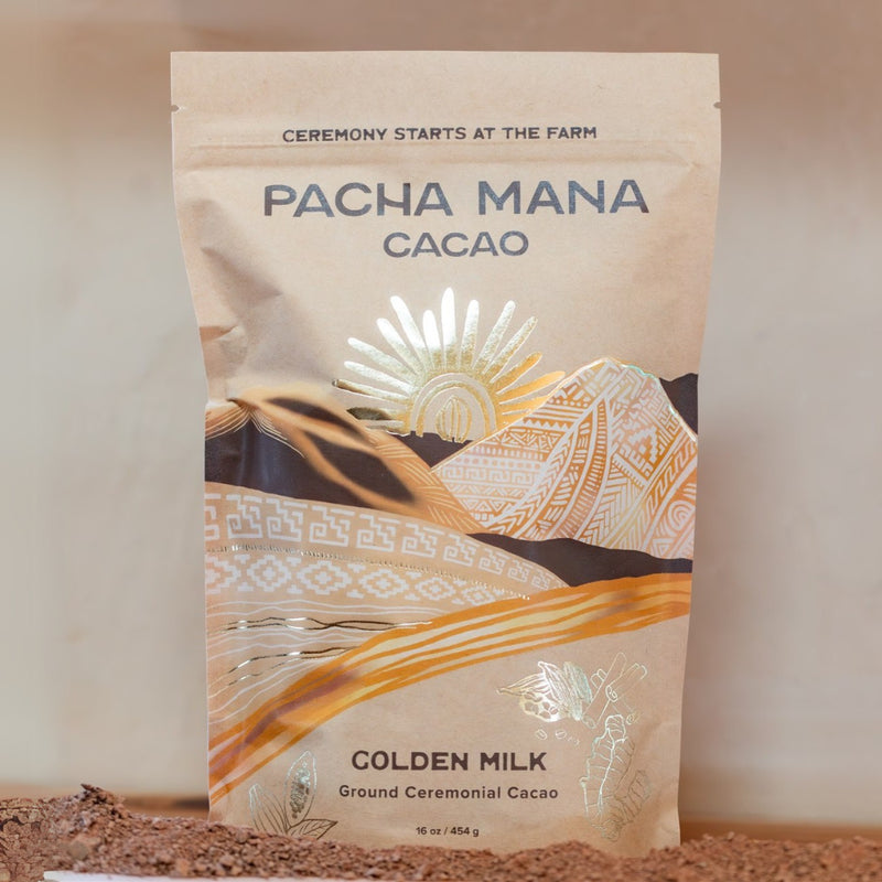 Golden Milk | Ground Ceremonial Cacao