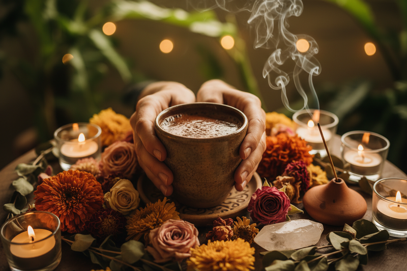 A 30-Minute Ceremonial Cacao Ritual for Grief Support