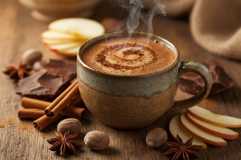 Apple Pie Spice Blender Ceremonial Cacao: A simple 5-minute ritual recipe