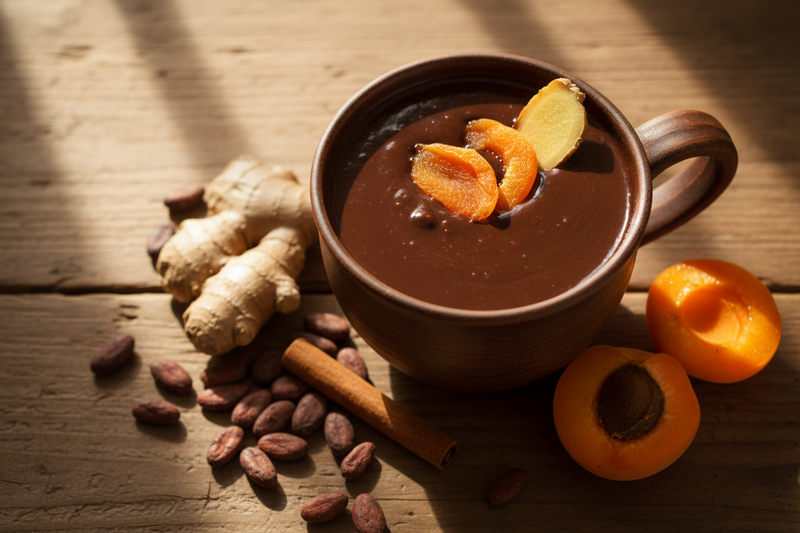 Apricot Ginger Blender Ceremonial Cacao: A simple 5-minute ritual recipe